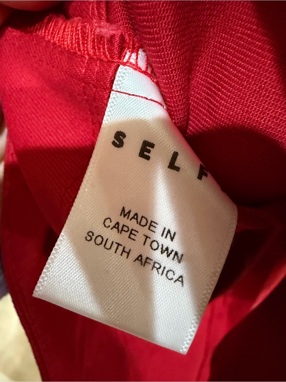 SELFI Two Wave Cropped Shirt Red South Africa (124) - Picture 11 of 12